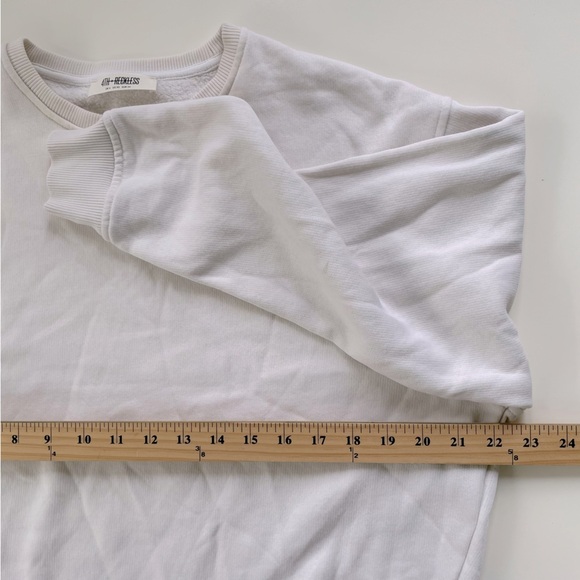 4th and Reckless The Art of Everyday Cream Jogger Set Oversized Size Small - Picture 5 of 16